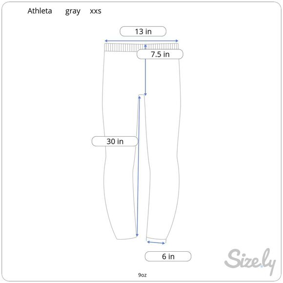 Athleta Gray Straight Up Pants XXS Straight leg Yoga Gym - Picture 7 of 7